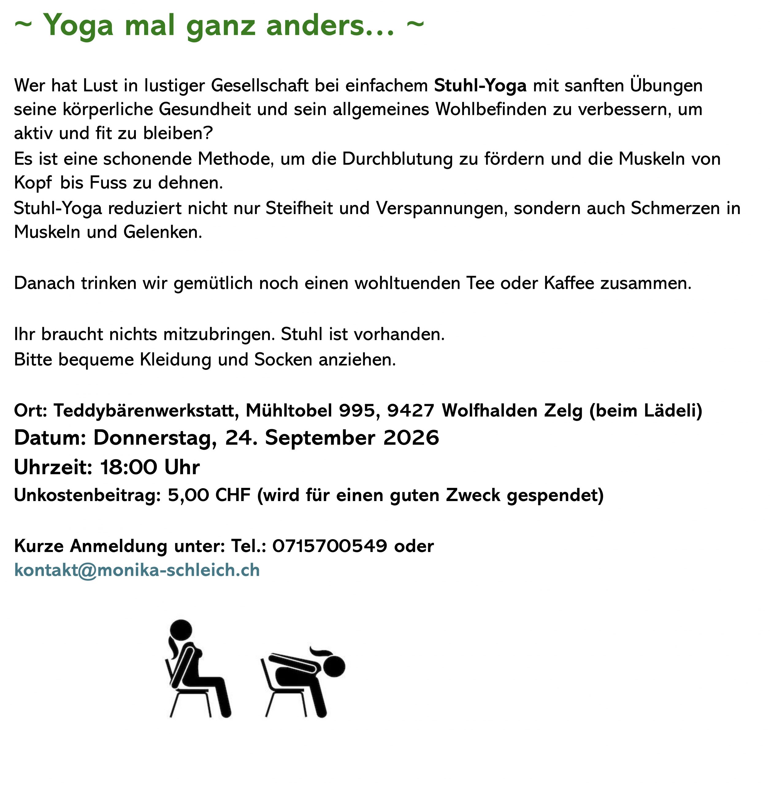 Yoga im September